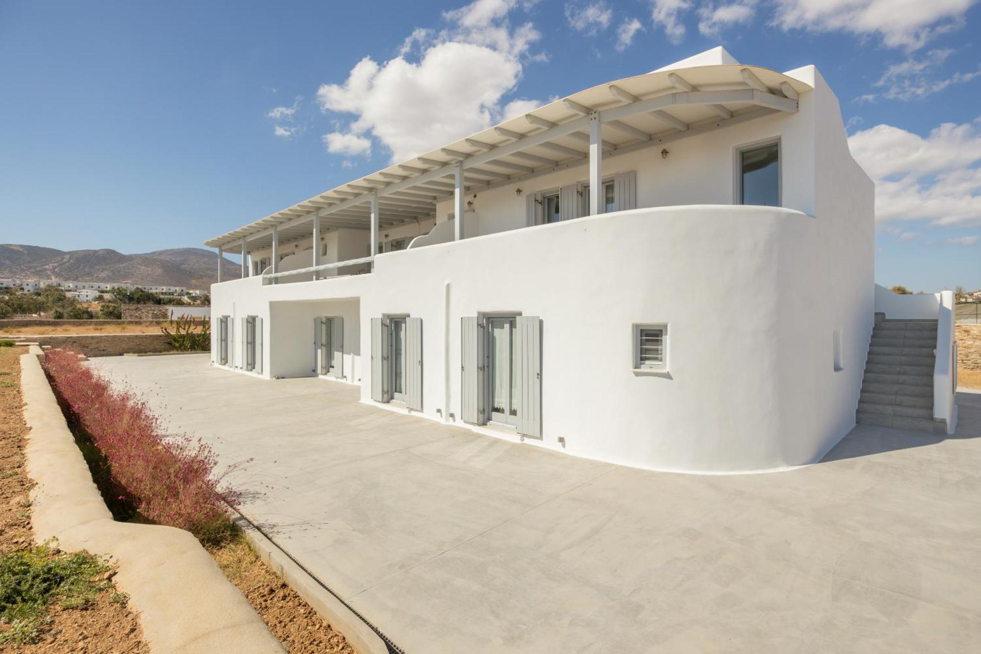 Paros Melodia Apartments Logaras Ngoại thất bức ảnh