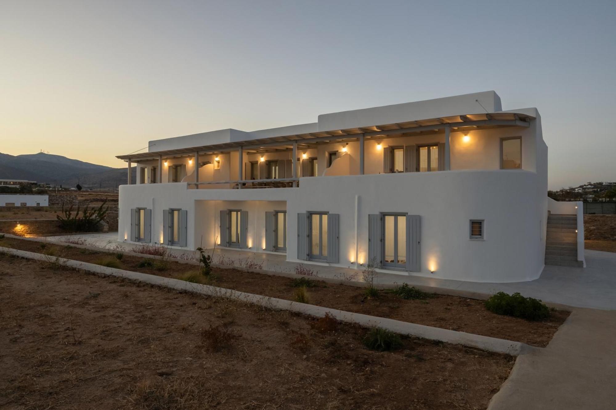 Paros Melodia Apartments Logaras Ngoại thất bức ảnh