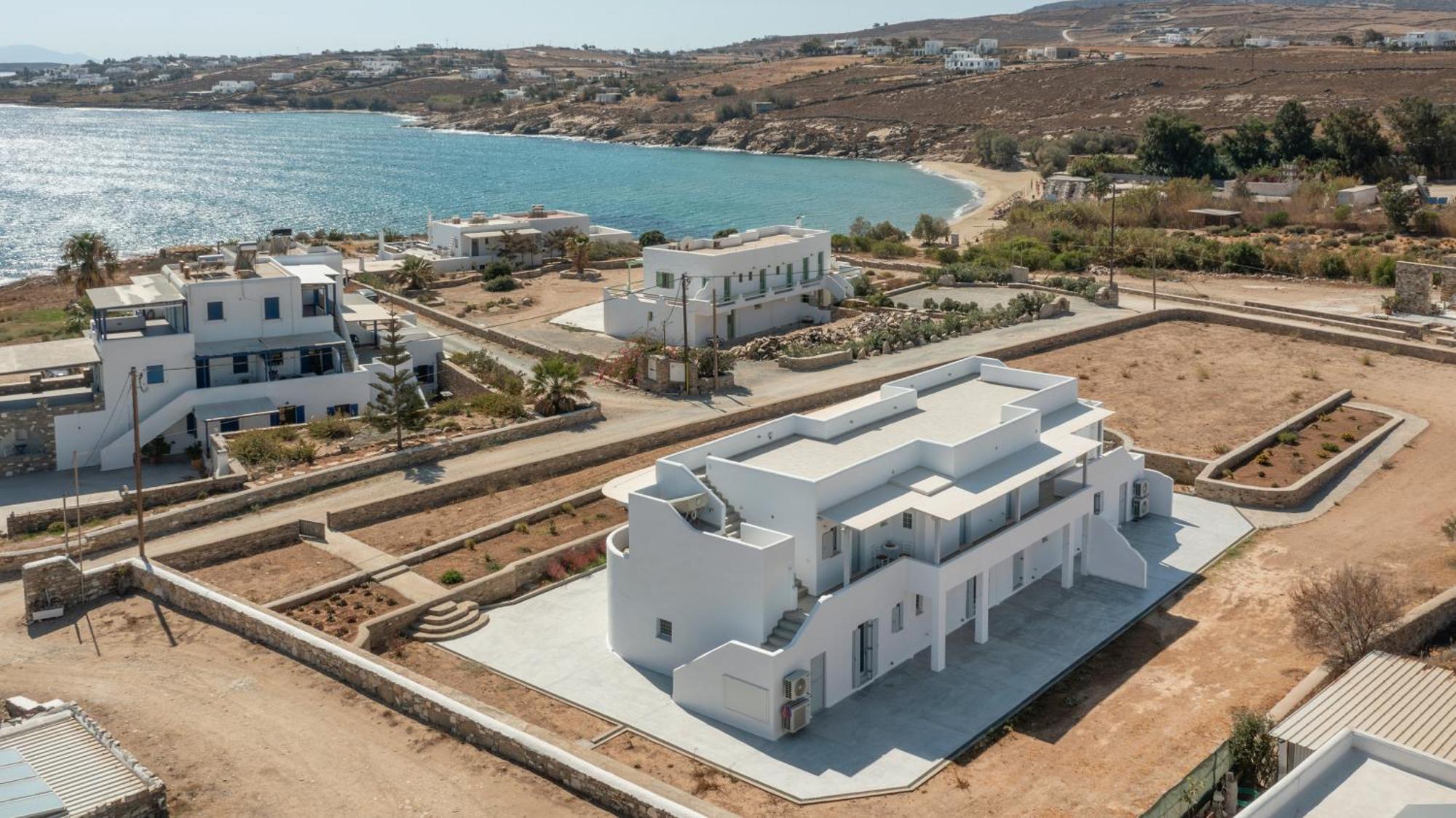 Paros Melodia Apartments Logaras Ngoại thất bức ảnh