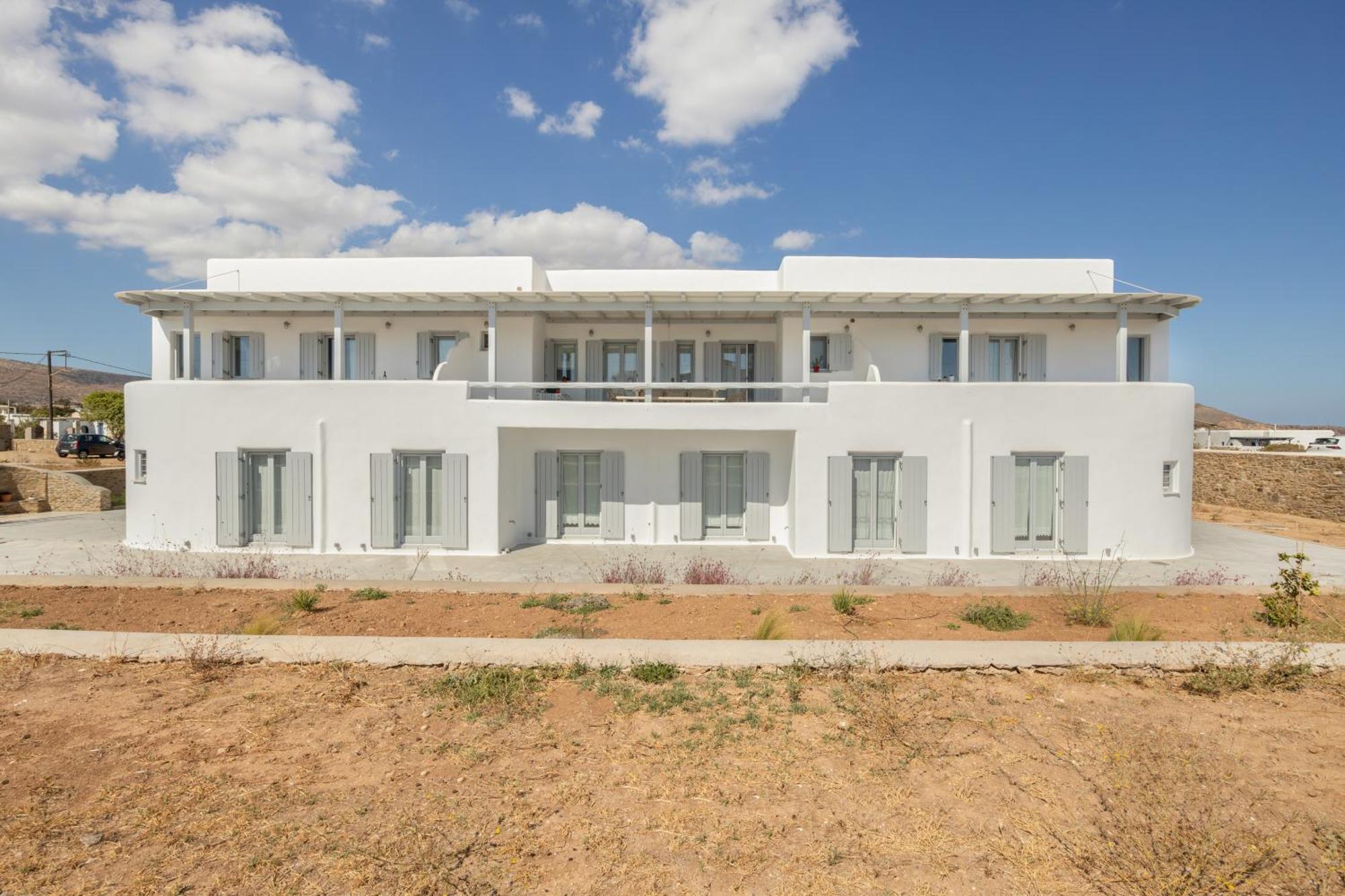 Paros Melodia Apartments Logaras Ngoại thất bức ảnh